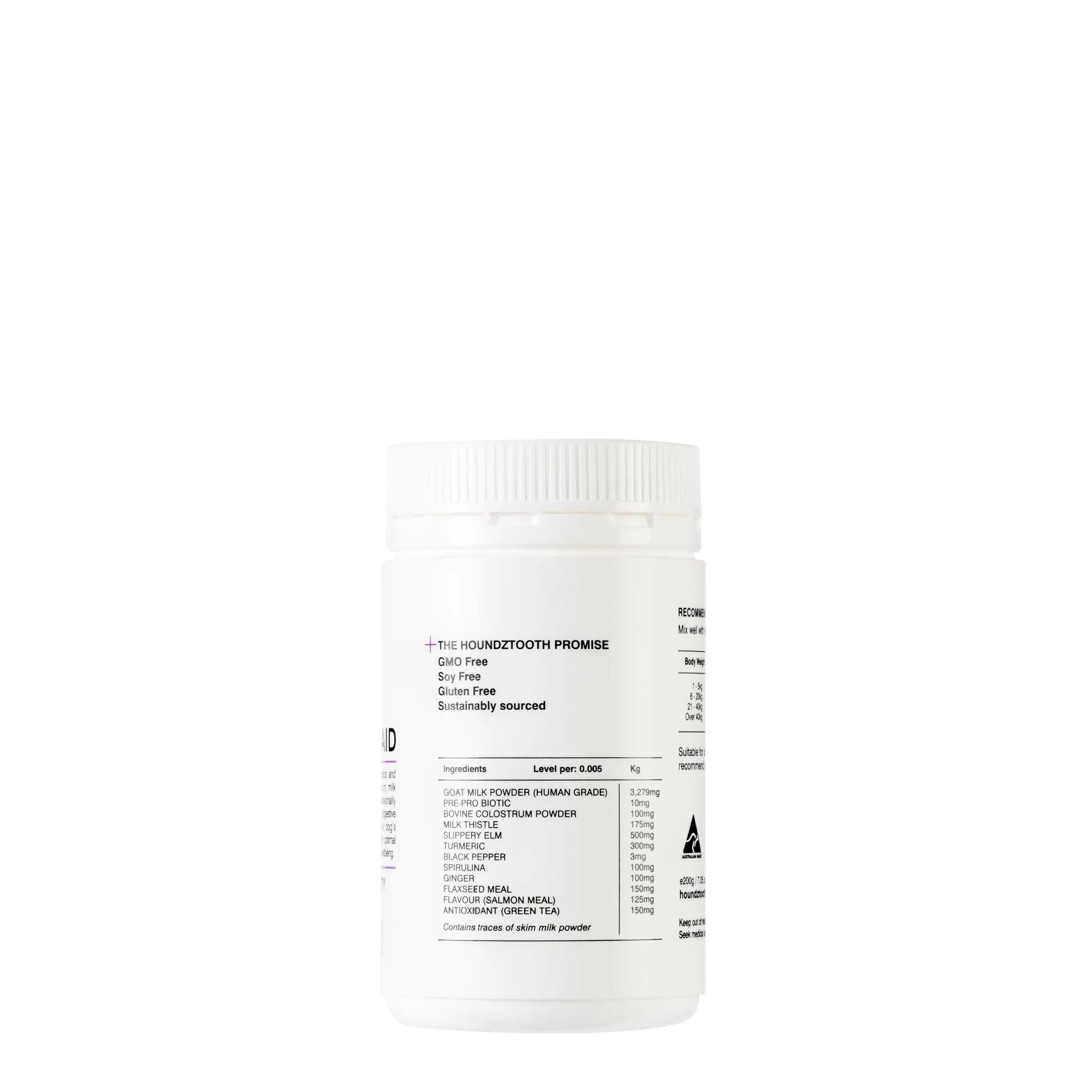 Houndztooth Dog Prodigestive Aid Supplement 200g