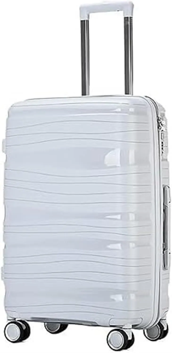 IRYZE Lightweight Suitcase Travel Suitcase With Spinner Wheels,Lightweight Ergonomic Handles, Traveling Suitcases Carry on Luggage (Color : E, Size : 28in)