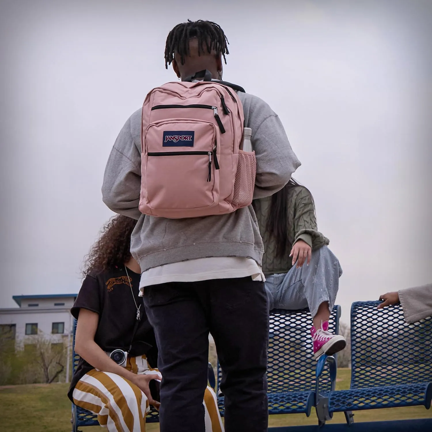 JanSport Laptop Backpack - Computer Bag with 2 Compartments, Ergonomic Shoulder Straps, 15 Laptop Sleeve, Haul Handle - Faded Floral Fresh Mint