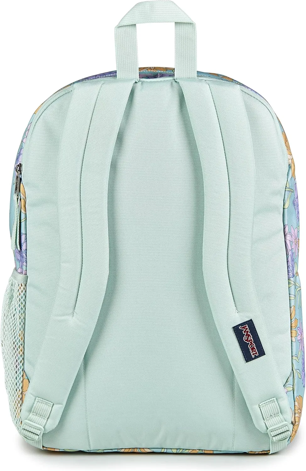 JanSport Laptop Backpack - Computer Bag with 2 Compartments, Ergonomic Shoulder Straps, 15 Laptop Sleeve, Haul Handle - Faded Floral Fresh Mint