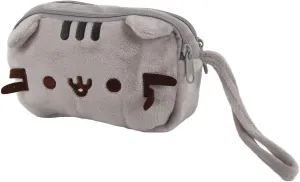 Kitten Toiletry Bag, Soft Canvas Cute Stylish Multi Purpose Cat Makeup Bag With Convenient Handle and Smoothing Zipper, Suitable for Pencil, Shampoo, Makeup, Brushes