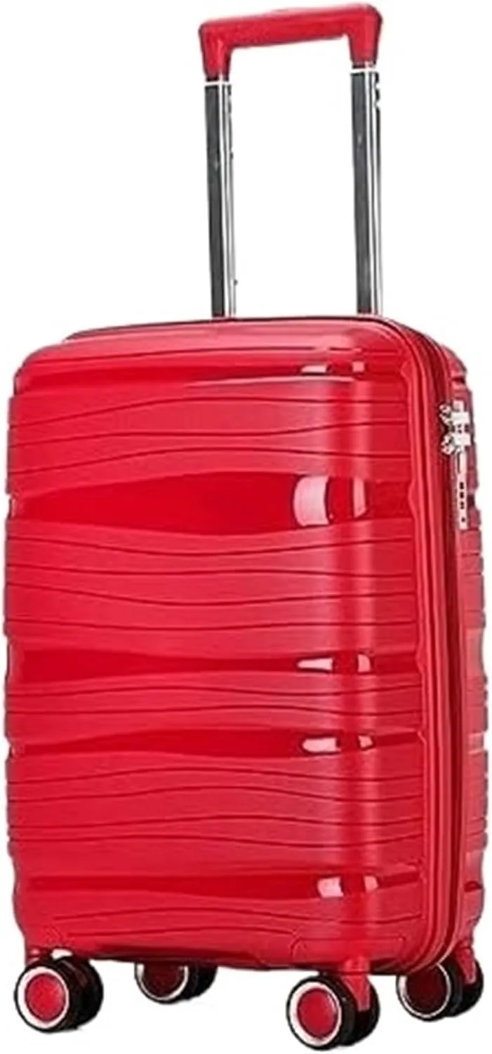 KYUSAR Carry On Luggages Suitcase Travel Suitcase With Spinner Wheels,Lightweight Ergonomic Handles, Traveling Suitcases Luggage Suitcases (Color : A, Size : 20in)