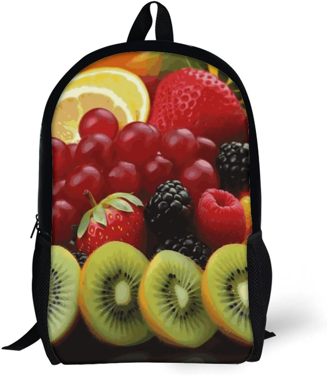 Laptop Backpack Casual Daypack Waterproof Fresh Fruit Computer Bag Business Work Bag for Travel