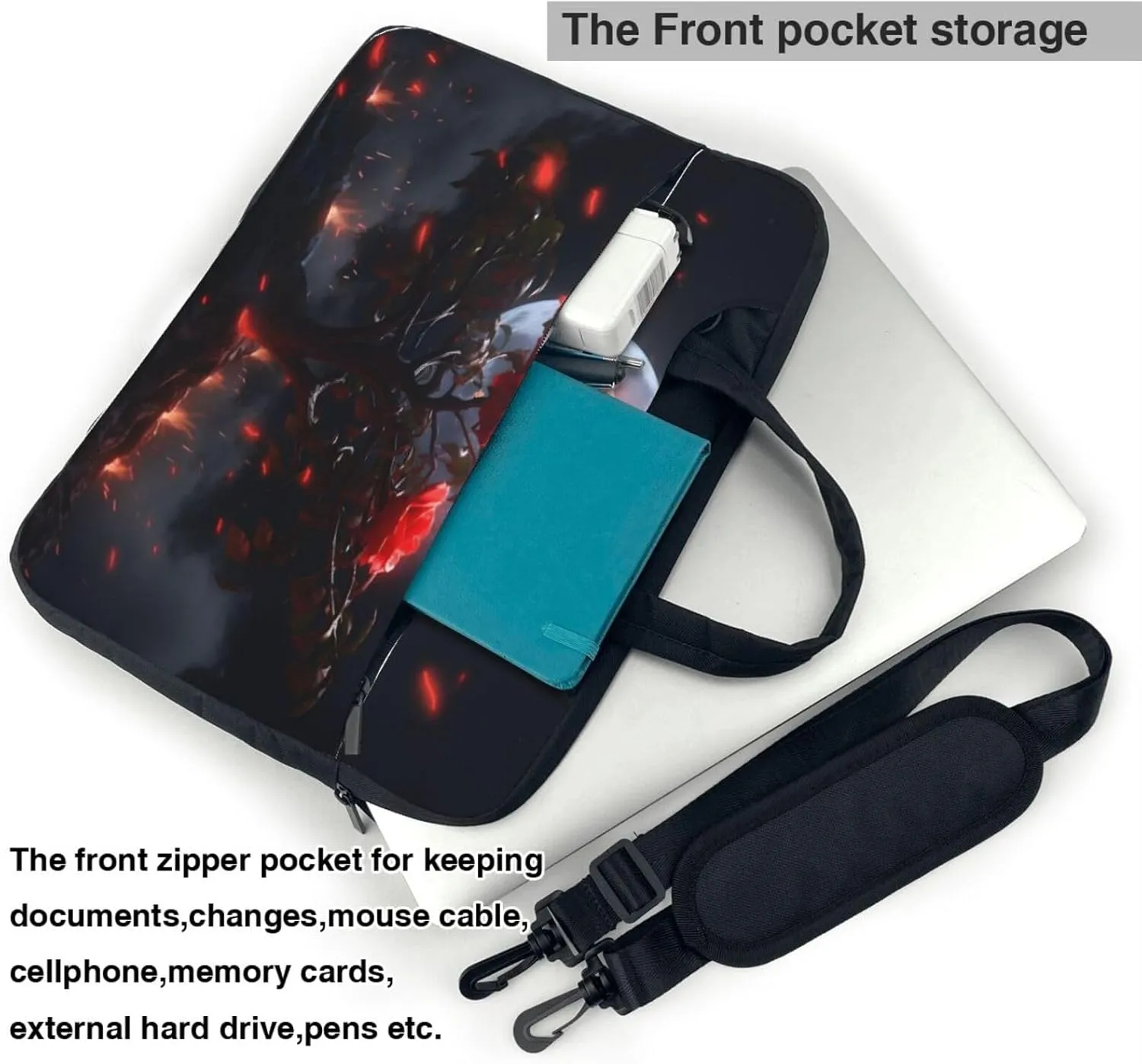 Laptop Bag Fresh Daisy Flowers Laptop Tote Bag Women Men Laptop Sleeve Case Lightweight Computer Bag Briefcase