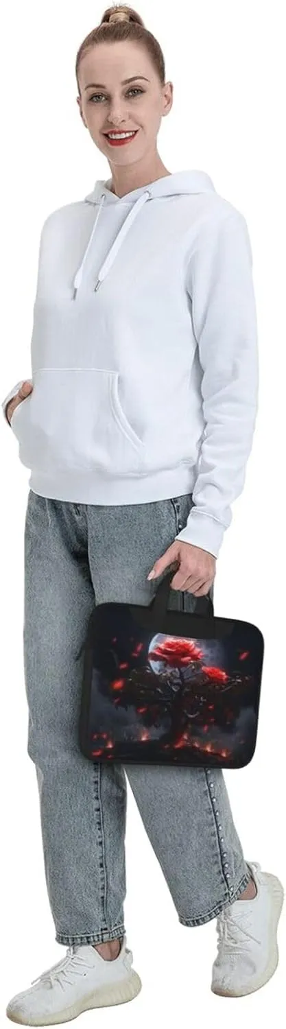 Laptop Bag Fresh Daisy Flowers Laptop Tote Bag Women Men Laptop Sleeve Case Lightweight Computer Bag Briefcase