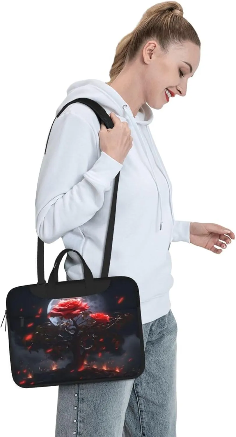 Laptop Bag Fresh Daisy Flowers Laptop Tote Bag Women Men Laptop Sleeve Case Lightweight Computer Bag Briefcase