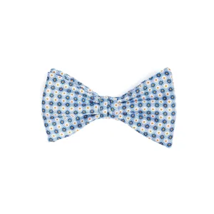 LIGHT BLUE PRE-KNOTTED SILK BOWTIE