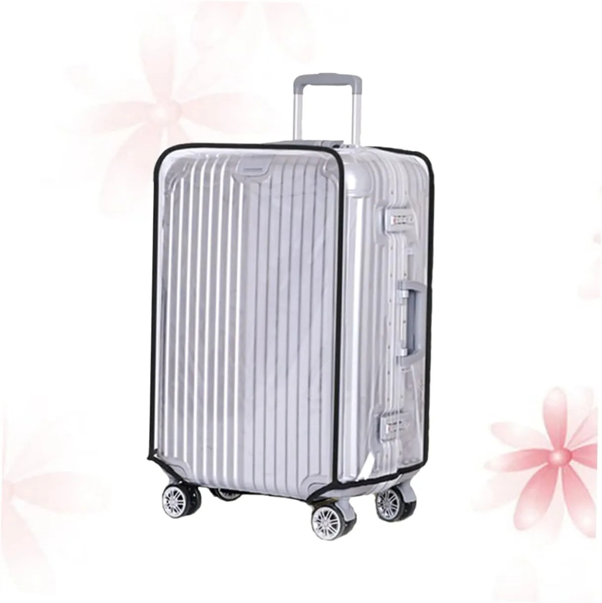 Luggage Wheel Protection Cover Suitcase Cover Handle Access Luggage Protector Easy Installation Adhesive Tape 20 Inches