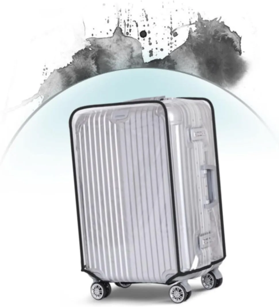 Luggage Wheel Protection Cover Suitcase Cover Handle Access Luggage Protector Easy Installation Adhesive Tape 20 Inches