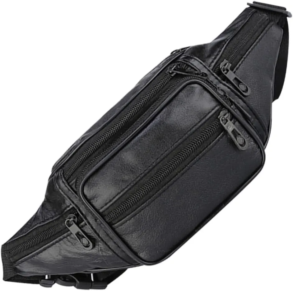 men's belt bag waist wallet for travel mens leather wallets men wallets Hidden waist belt Outdoor Pouch vintage utility belt bag multi-function fanny bag convenient waist bag Kits