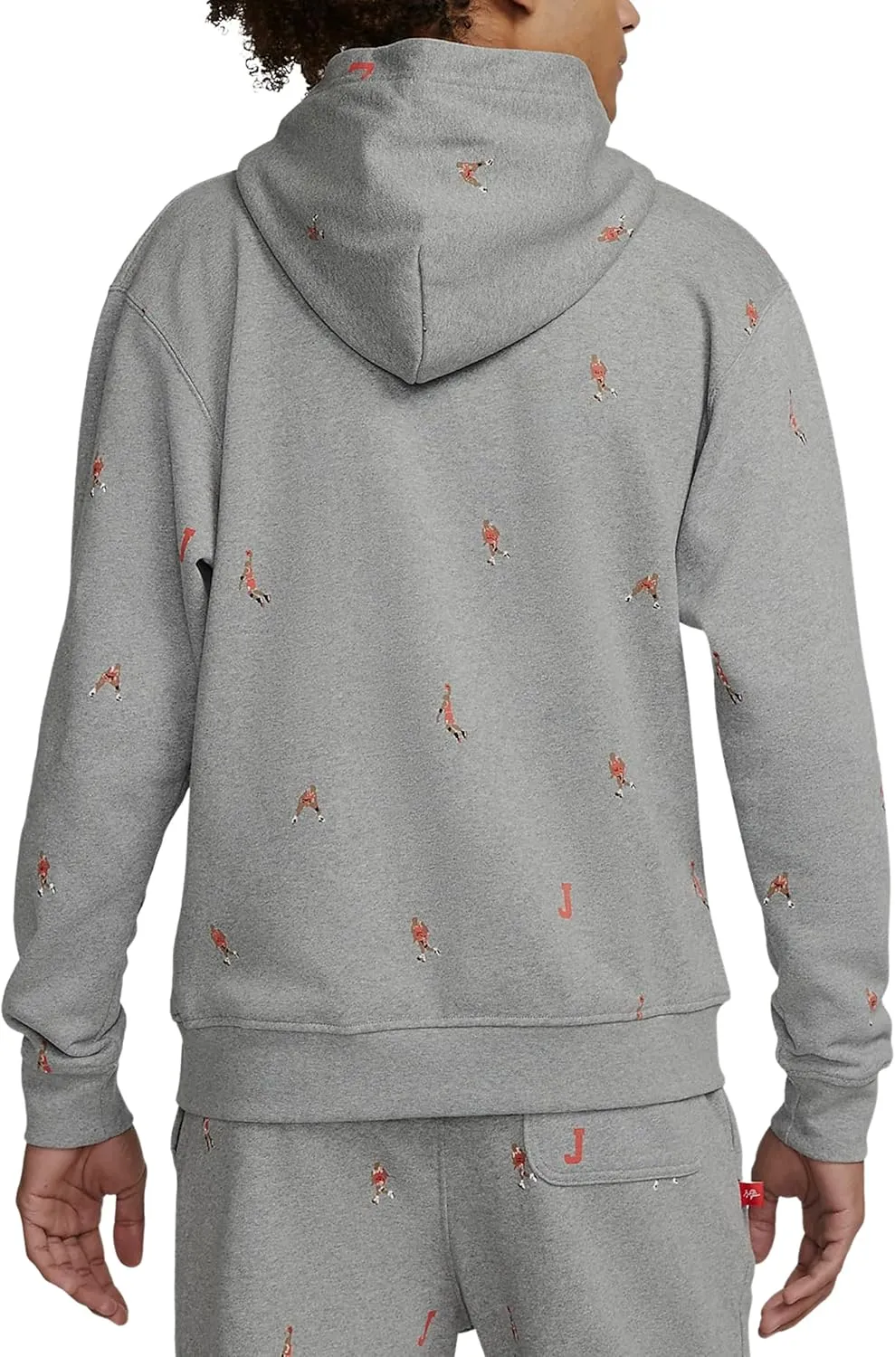 Men's Essentials Fleece Pullover Hoodie Hooded Jacket