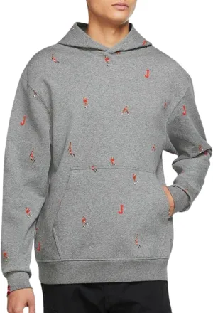Men's Essentials Fleece Pullover Hoodie Hooded Jacket