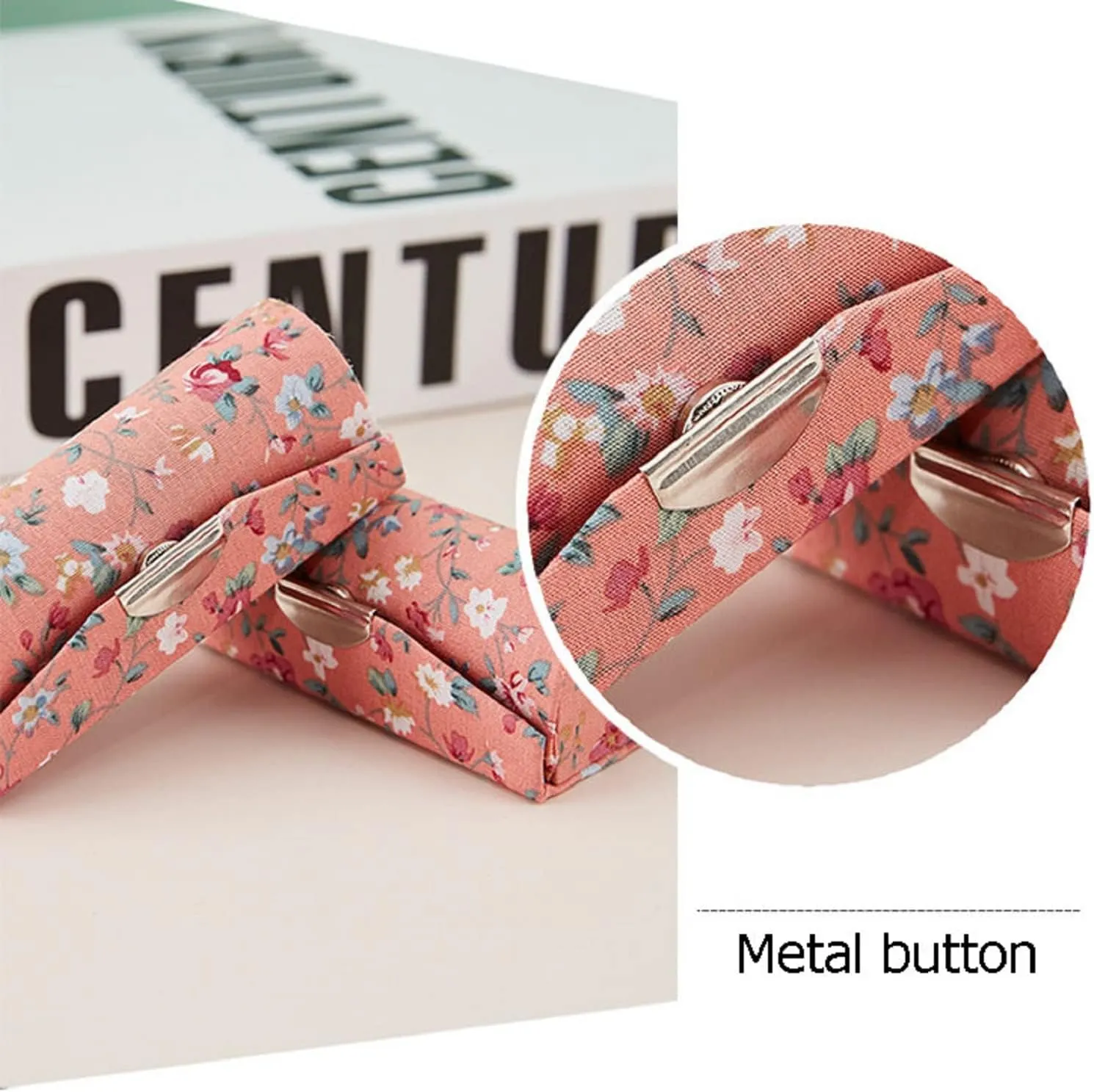MIAO JIN 4PCS Lipstick Case with Mirror Lipstick Case Storage Case Mini Portable Small Flower Jewelry Case Cosmetic Case (Small Flower)