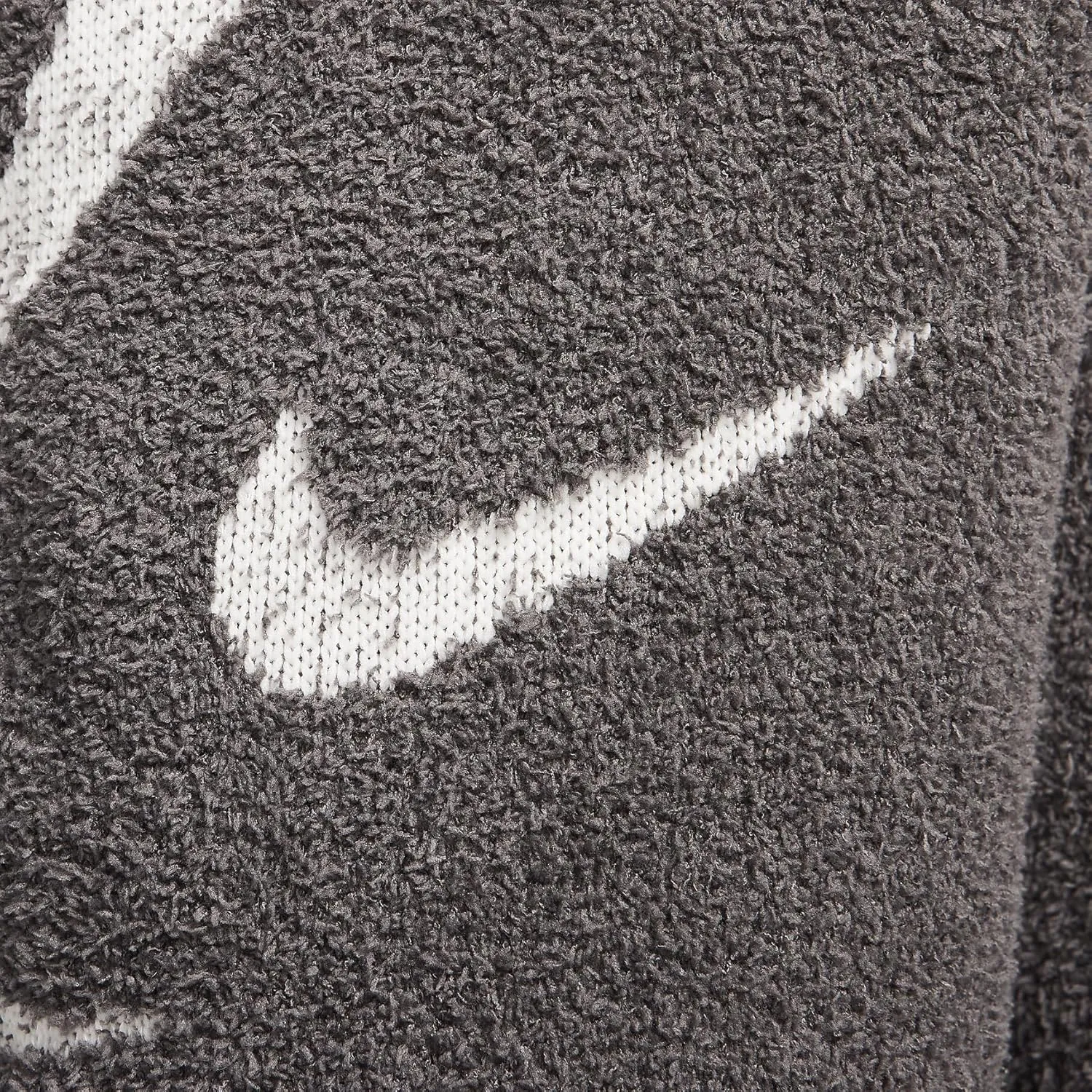 Nike Sportswear Phoenix Cozy Boucl Women's High-Waisted Wide-Leg Knit Pants (FD4288-254, Medium Ash/Light Orewood Brown)