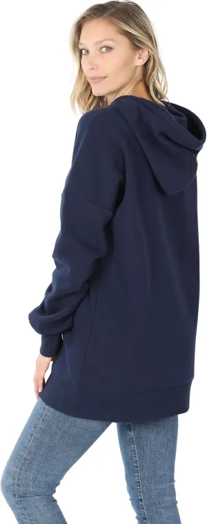 OVERSIZED HOODIE Longline SweaterShirts