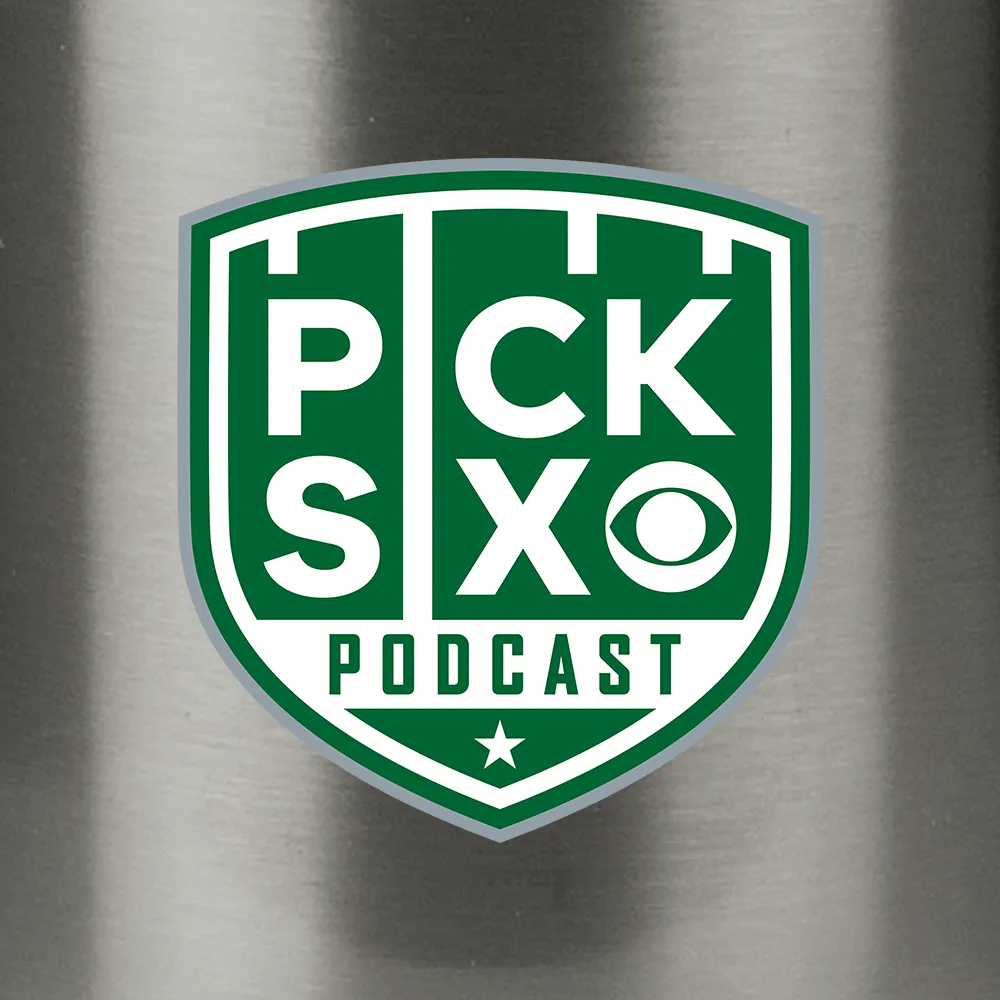 Pick Six Podcast Logo 20 oz Water Bottle