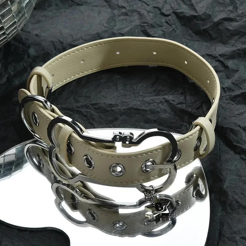 Puppy Bone Choker Necklace