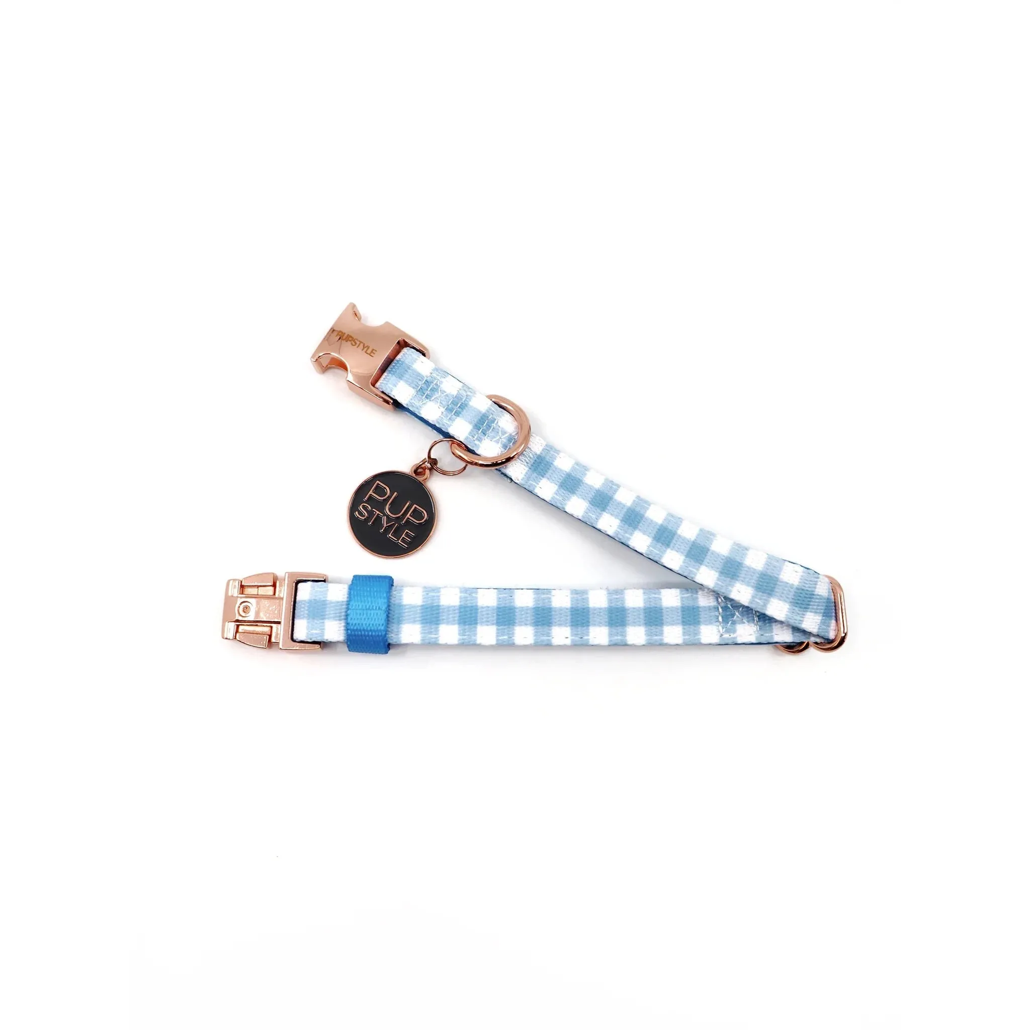 Pupstyle Suburban Collection Blueberry Muffin Dog Collar Extra Small