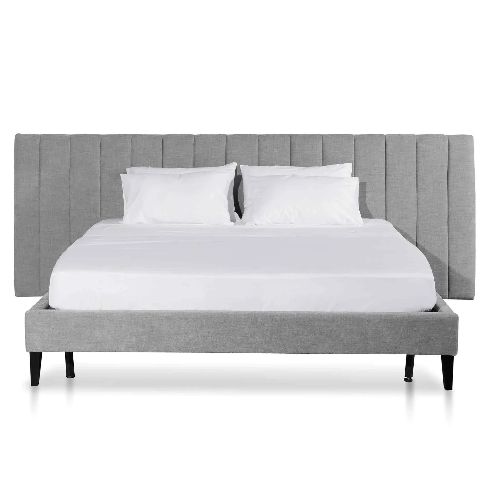 Queen Sized Bed Frame - Flint Grey