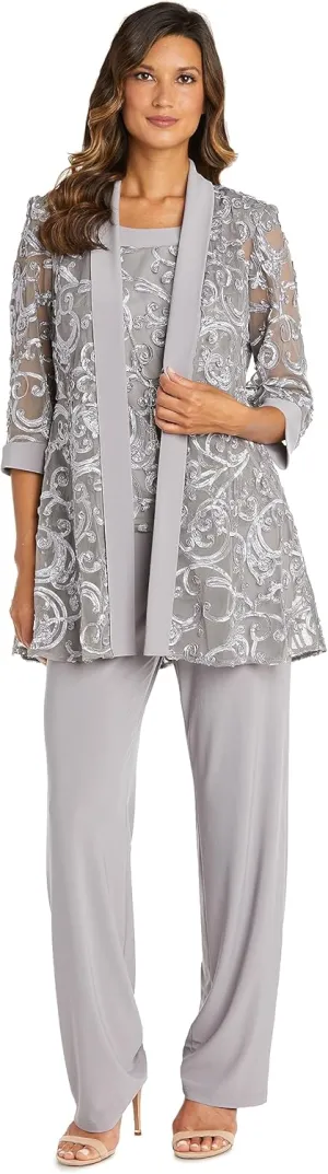 R&M Richards Women's Evening Grace Soutache Set