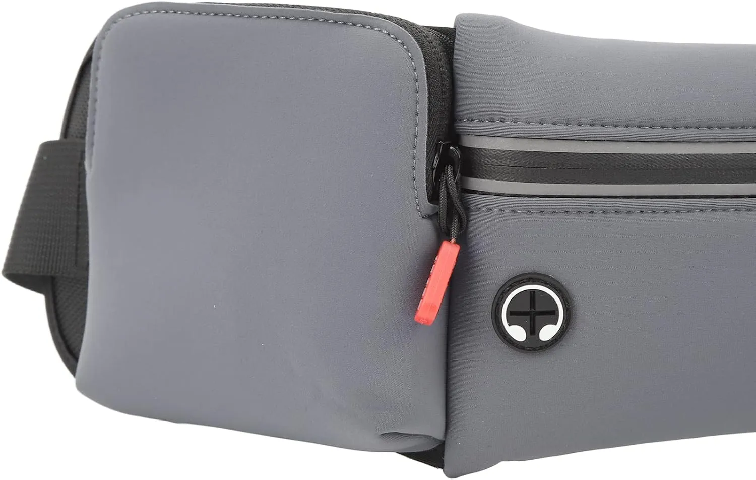 Running Waist Belt Hydration Belt with Water Bottle Holder & Running Pouch Belt, Great for Hiking and Fitness Compact and Convenient Running Waist Pack and Bag (Grey)