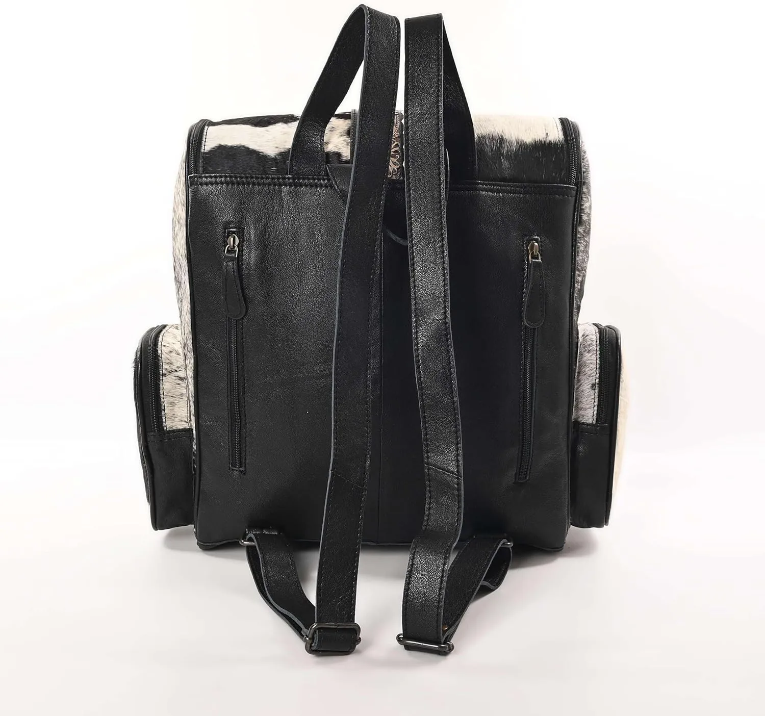 Saddle Singer Cowhide Laptop Backpack with Concealed Carry - Western Culture Statement Piece for Daily Use, Travel and More