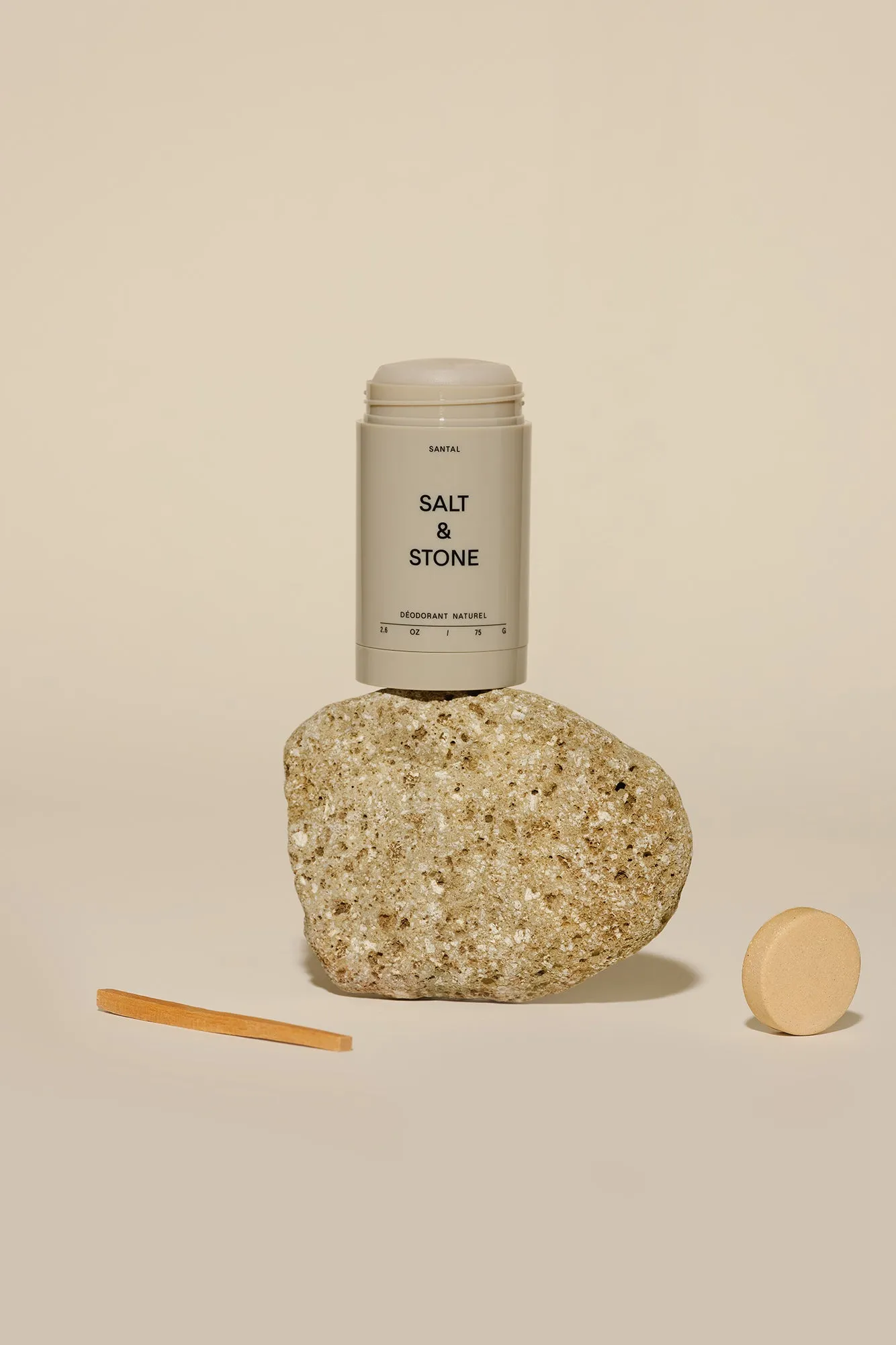 SALT & STONE All Natural Deodorant Santal