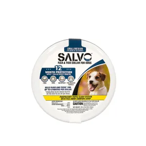 Salvo Flea & Tick Collar for Small Dogs - 2pk