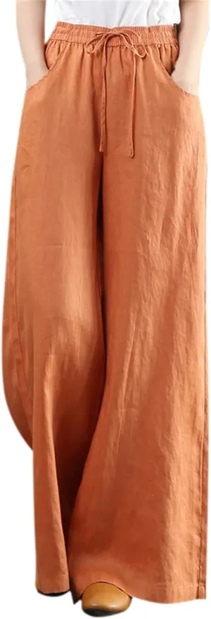 Summer Pants for Women Women's Pants High Waist Solid Pocket Ankle Trousers Pants Women Trendy Dressy