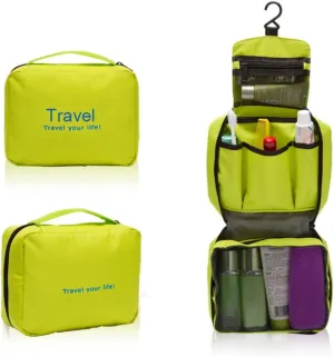 Travel Toiletry Bag Travel Toiletry Organizer Shower Organizer Bag Toiletry Bags for Traveling Travel Wash Bag Makeup Bag for Travel Hanging Travel Bag Cosmetic Travel Accessories