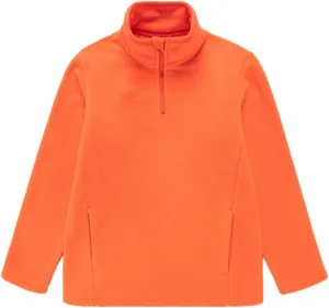 UNACOO Kids Boy's and Girl's Neck-Zip Warm and Cozy Polar Fleece Jacket with Hight Collar (Age 3-12 Years)