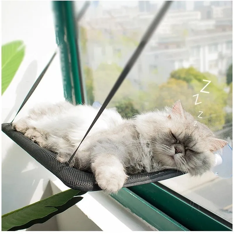 Universal Cat Hammock Removable Suction Cup -Cat Suspended Bed