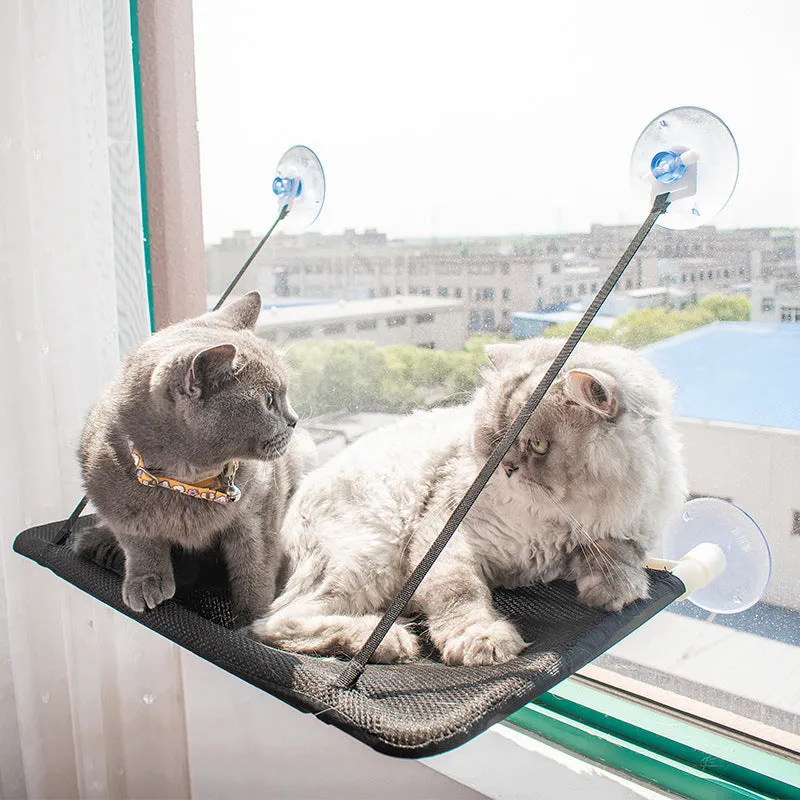 Universal Cat Hammock Removable Suction Cup -Cat Suspended Bed