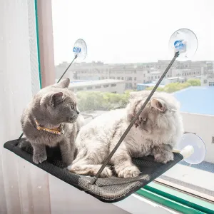 Universal Cat Hammock Removable Suction Cup -Cat Suspended Bed