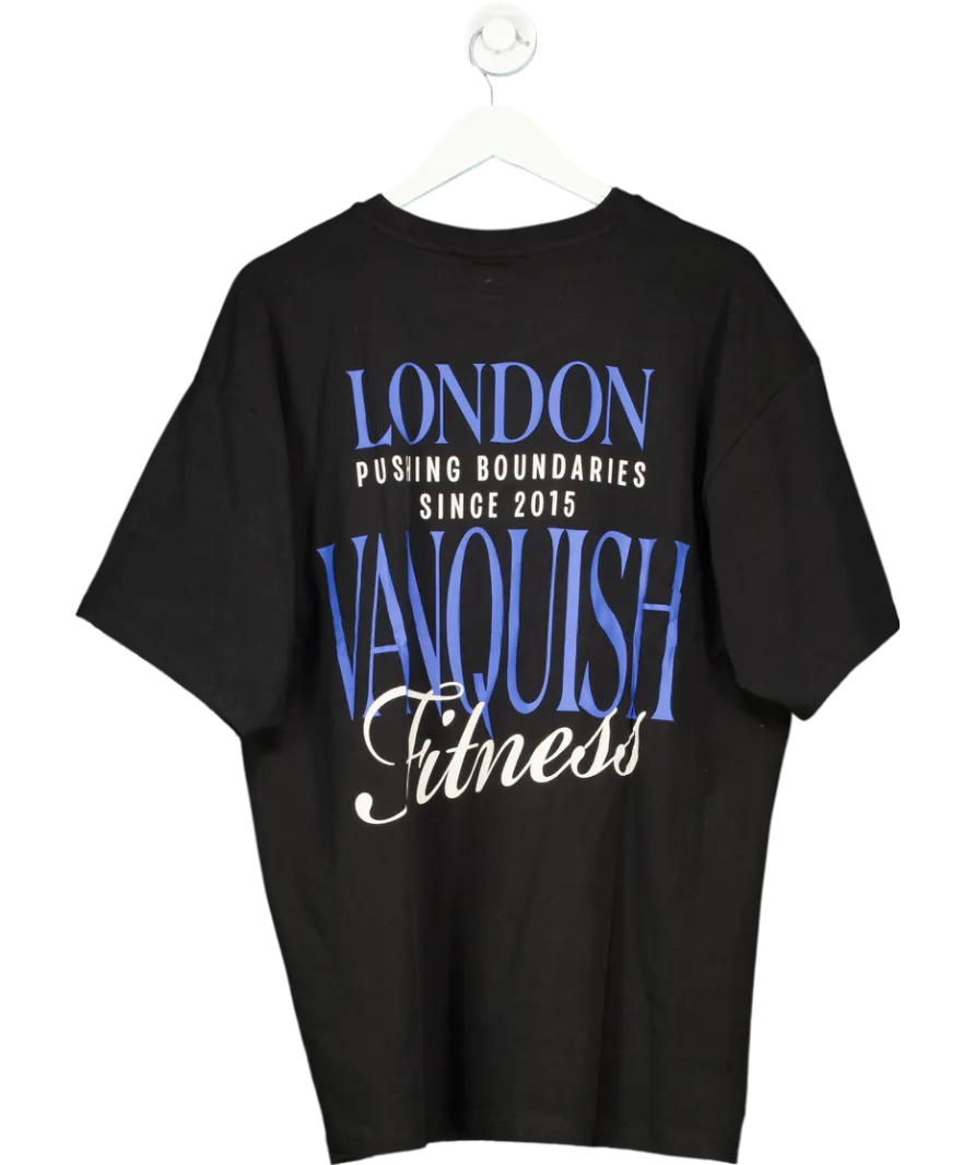 Vanquish Black Tsp Pushing Boundaries Oversized T Shirt UK M