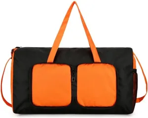 Versatile Travel Foldable Garment Bag with Adjustable Strap Large Waterproof Overnight Bag Beach Swim Bag for Sports Gym