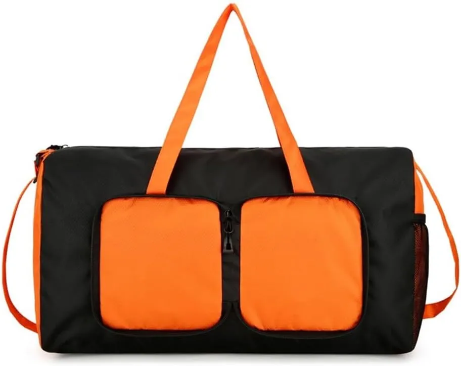 Versatile Travel Foldable Garment Bag with Adjustable Strap Large Waterproof Overnight Bag Beach Swim Bag for Sports Gym