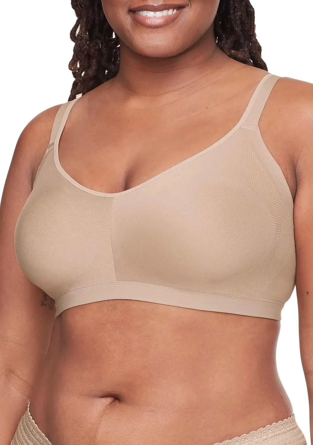 Warner's Women's Easy Does It Underarm-smoothing With Seamless Stretch Wireless Lightly Lined Comfort Bra Rm3911a