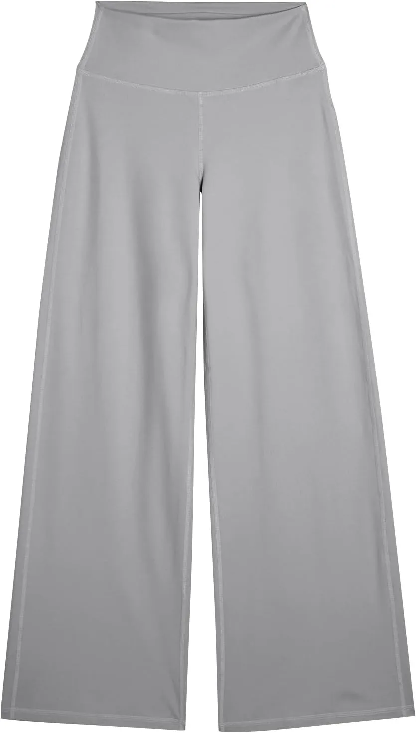 Wide Leg Pants for Women Soft Stretchy Tummy Control Yoga Pants Athletic Workout Pant Cozy Bootcut Leggings Trousers