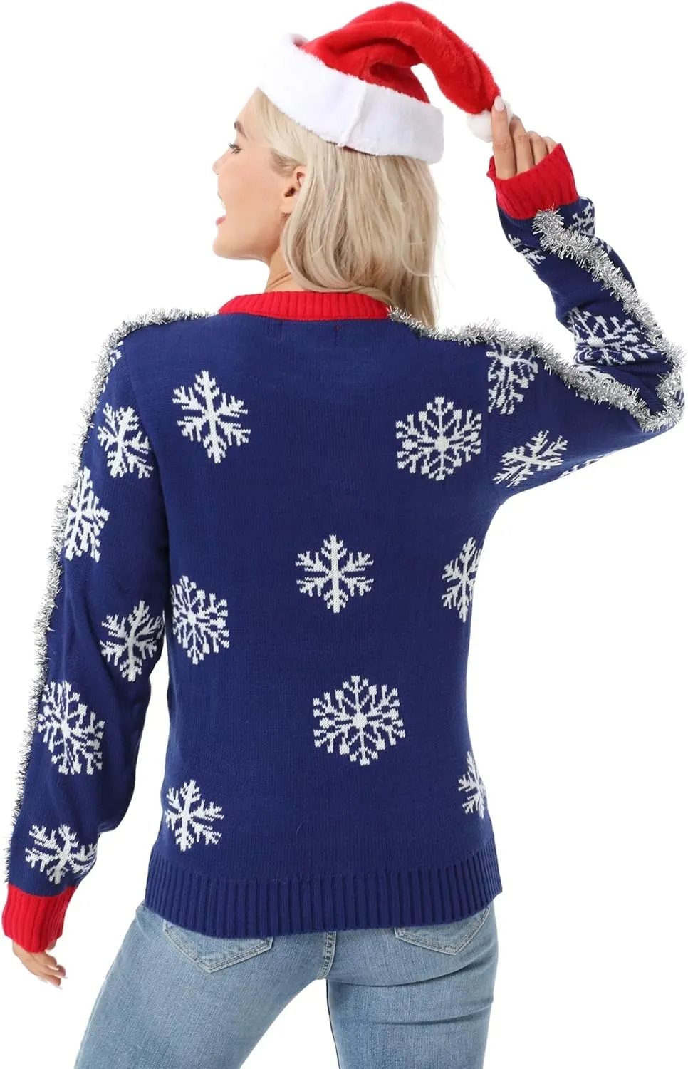 Women Ugly Christmas Hoodie for Adult Men`s Unisex Xmas Hooded Sweater Pullover for Party Festive