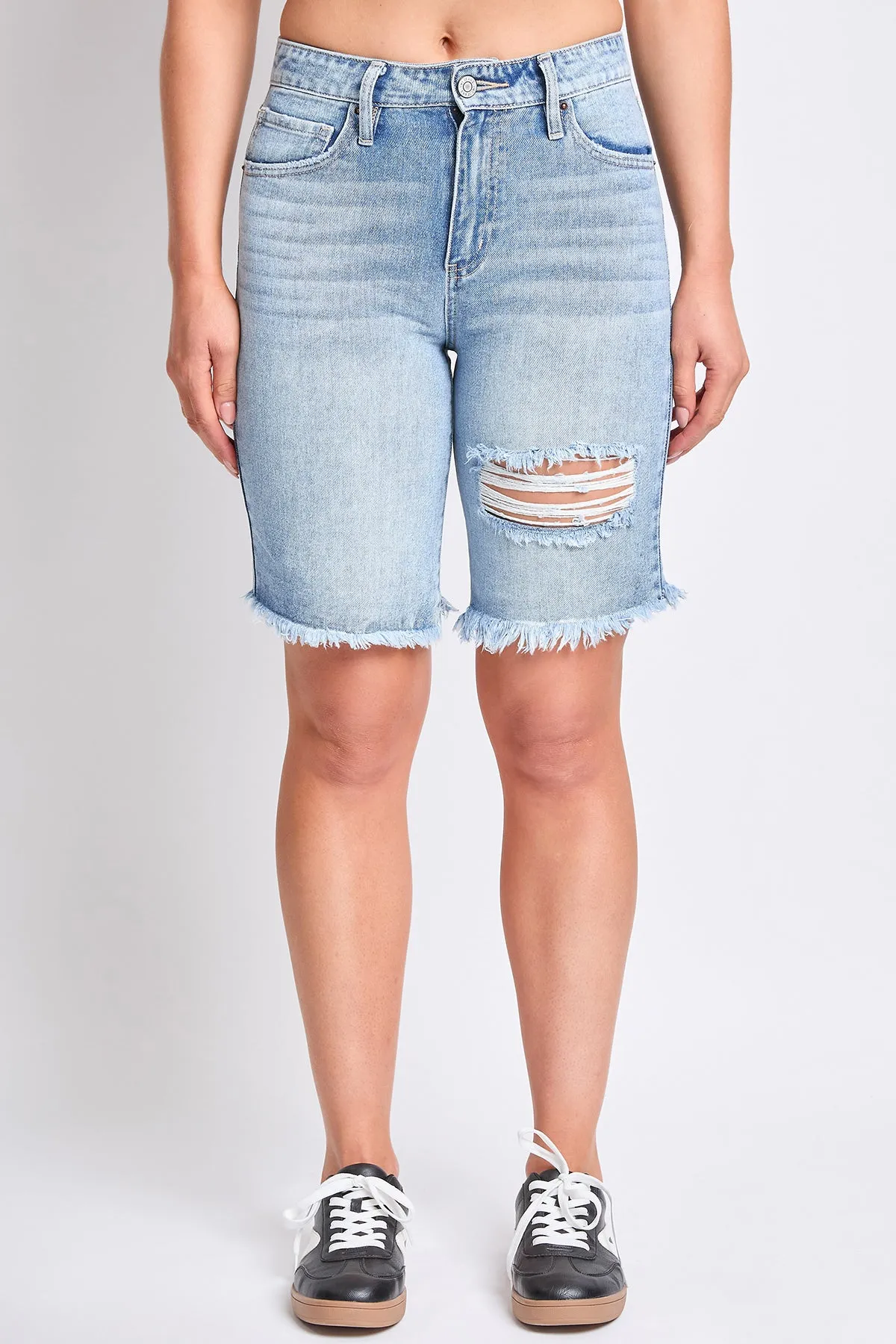 Women's Boyfriend Denim Bermuda Shorts