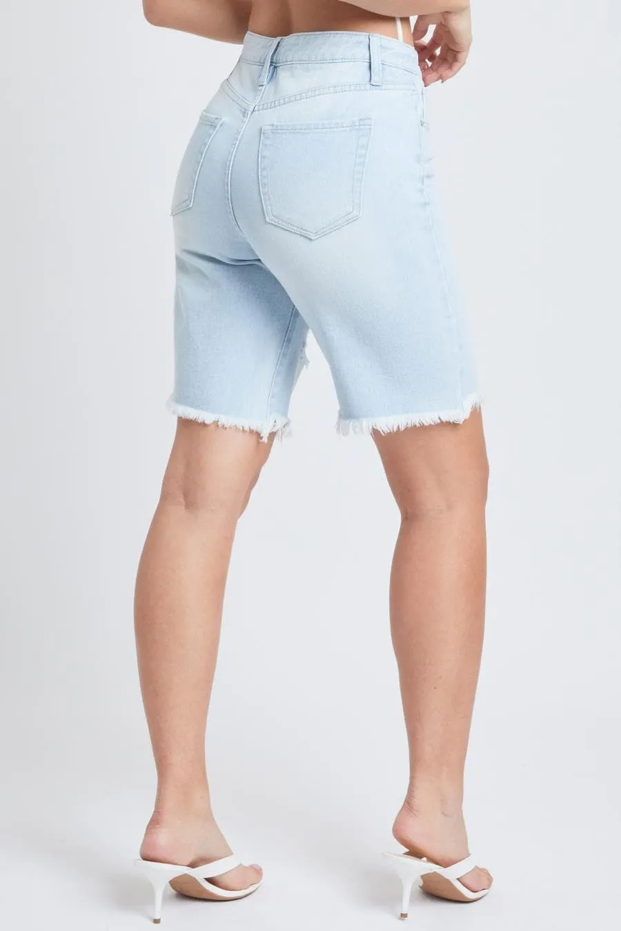 Women's Boyfriend Denim Bermuda Shorts