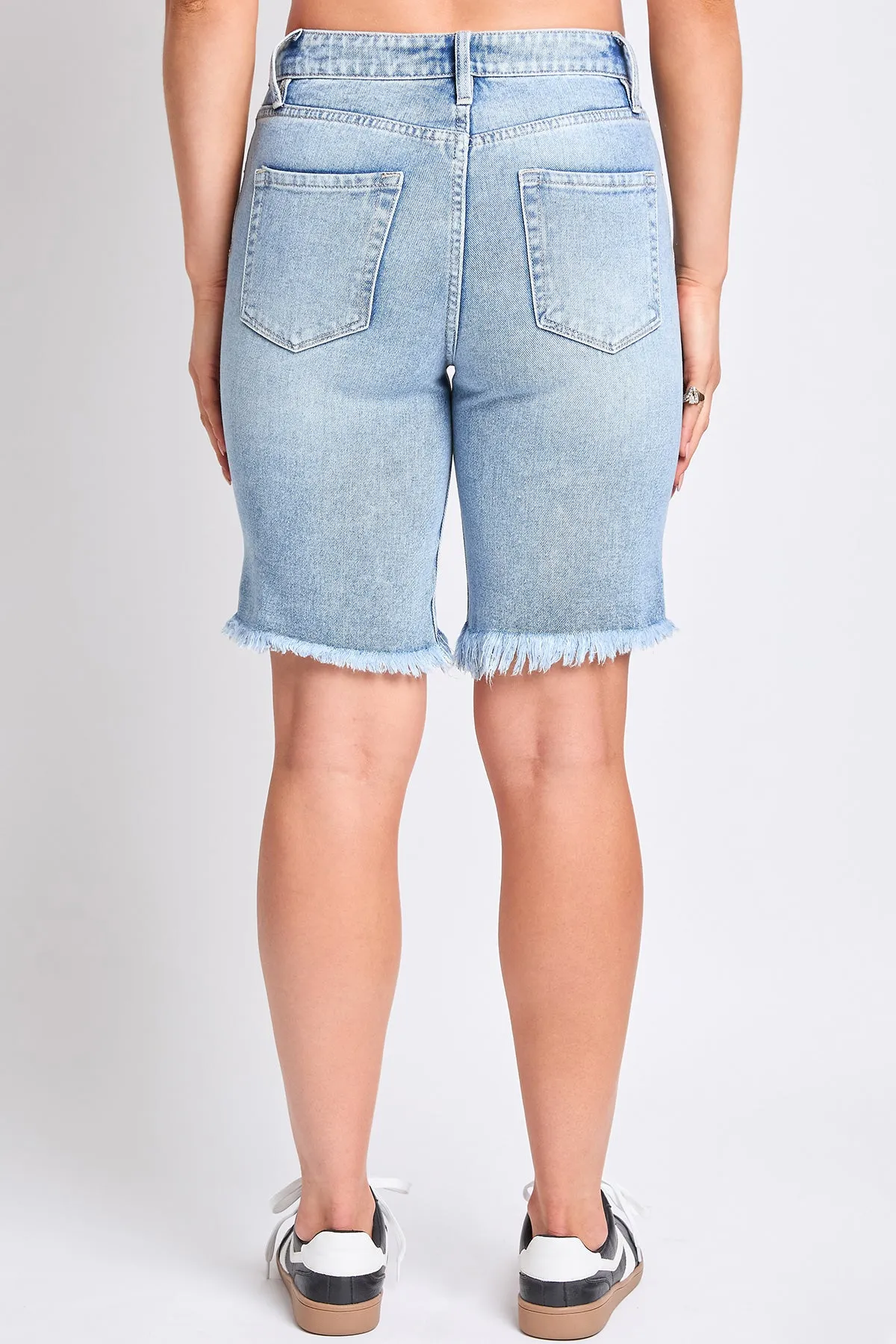 Women's Boyfriend Denim Bermuda Shorts