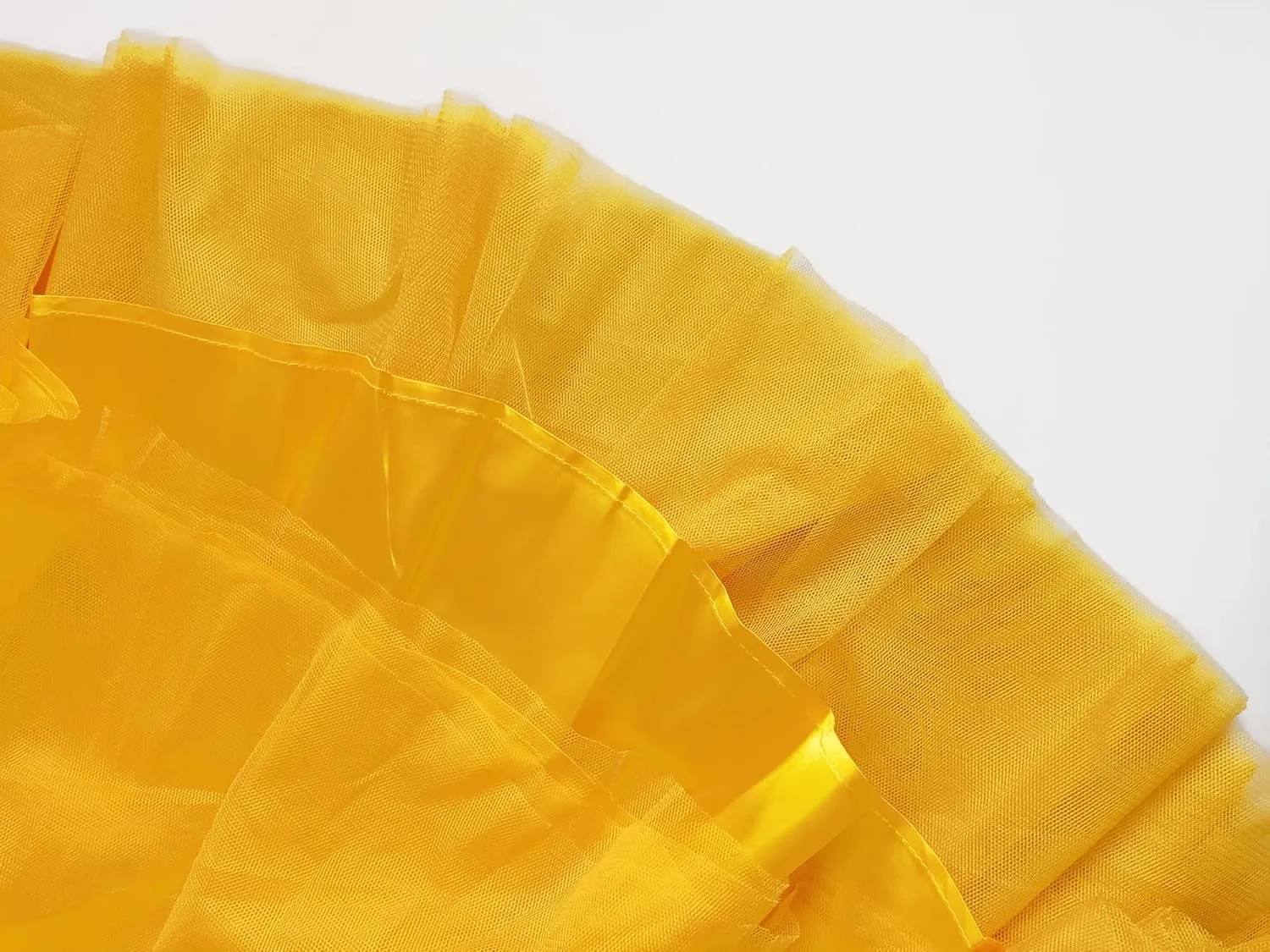 Women's Knee Length Tulle Skirts Layered Prom Party Midi Tutu Skirt