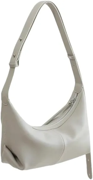 Women's Leather Handbag Shoulder Crossbody Armpit Bag Dumpling Pillow Bag Clutch Purse Hobo Versatile Stylish Chic