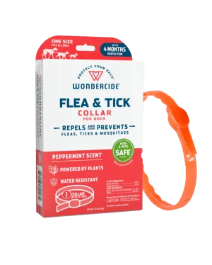 Wondercide Flea & Tick Collar for Dogs  with Natural Essential Oils