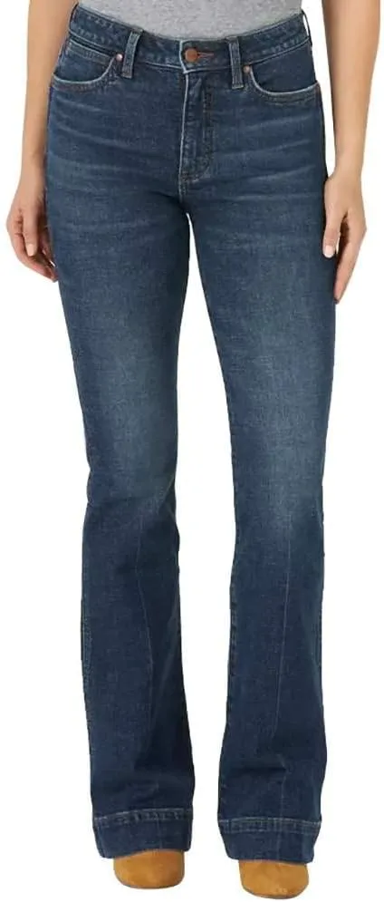 Wrangler Women's Retro High Rise Trouser Jean