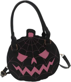 Yiju Pumpkin Crossbody Bag for Women Satchel with Adjustable Strap Top Handle Bag