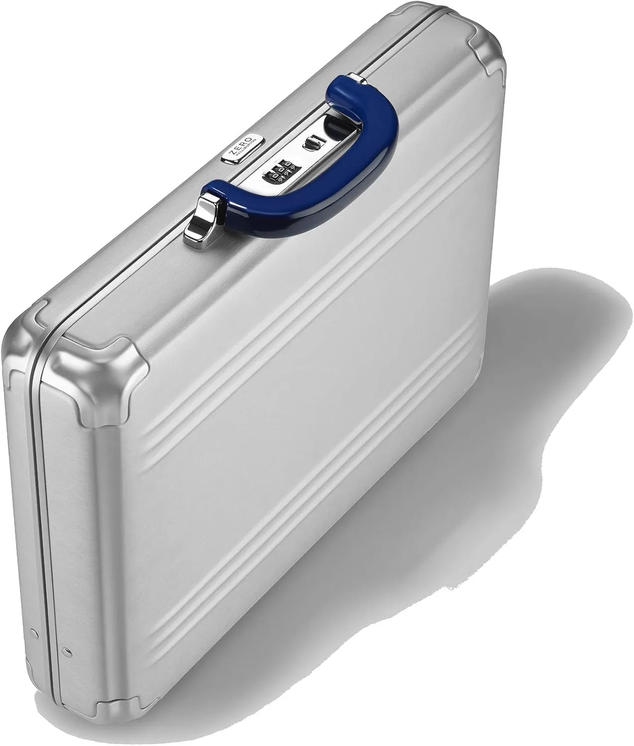 ZERO Halliburton Pursuit Aluminum Hardside Attach (Silver, Medium Attach)